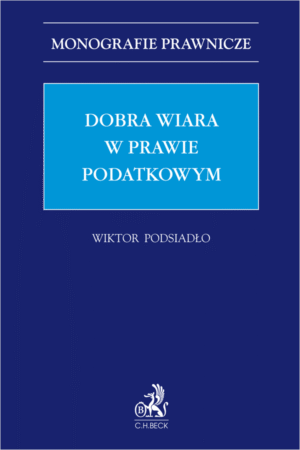 Dobra wiara w prawie podatkowym