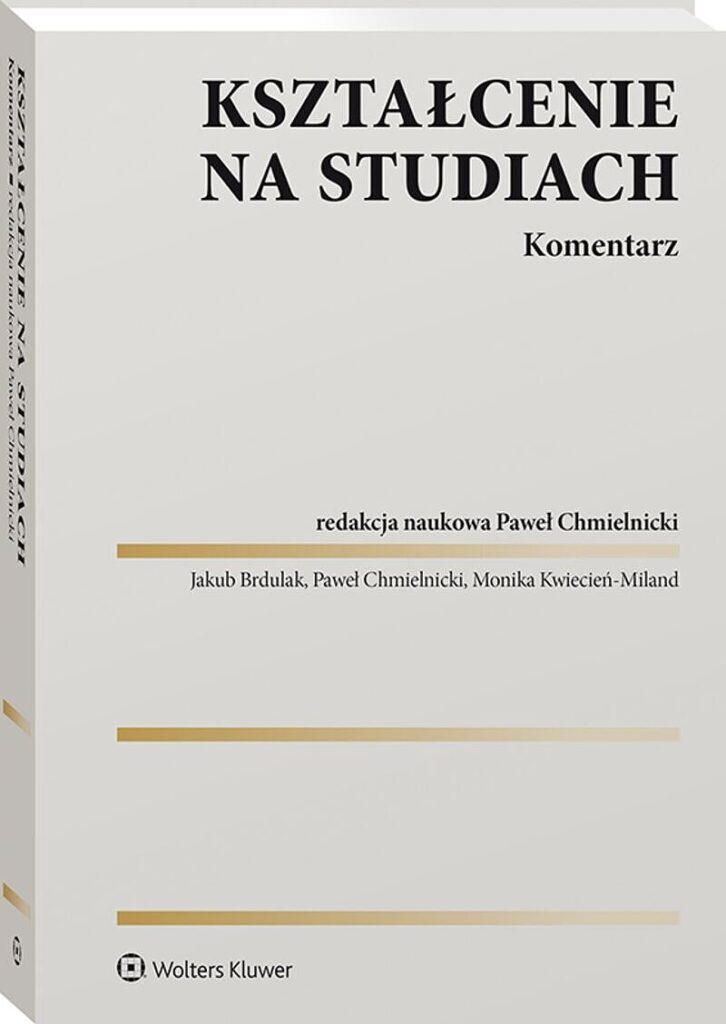 Kształcenie na studiach. Komentarz [PRZEDSPRZEDAŻ]