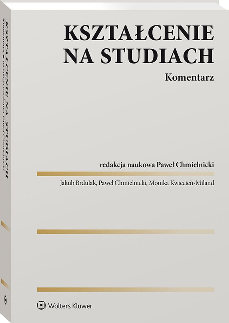 Kształcenie na studiach. Komentarz [PRZEDSPRZEDAŻ]