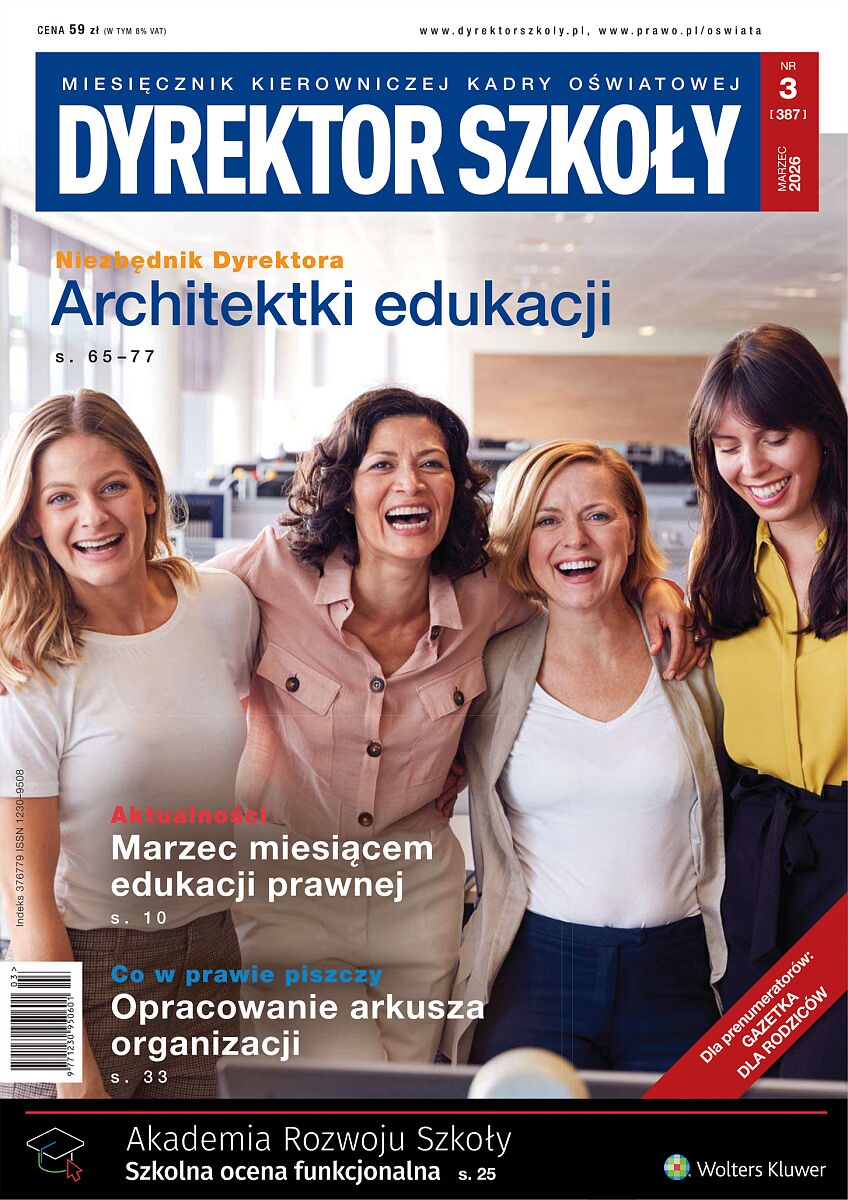 Dyrektor Szkoły - Nr 3/2026 387