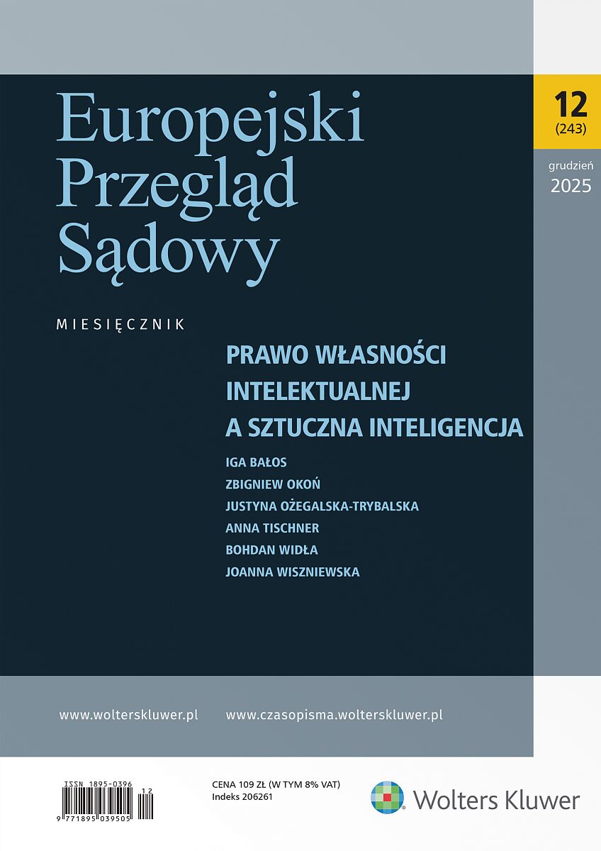 Europejski Przegląd Sądowy - Nr 12/2025 243