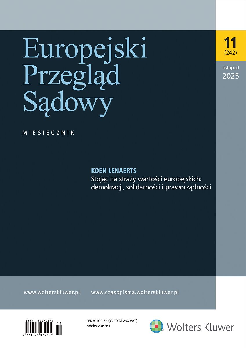 Europejski Przegląd Sądowy - Nr 11/2025 242
