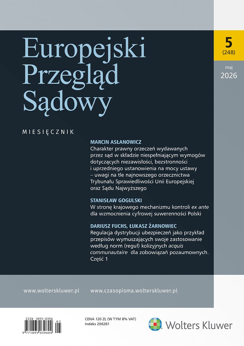 Europejski Przegląd Sądowy - Nr 5/2026 248