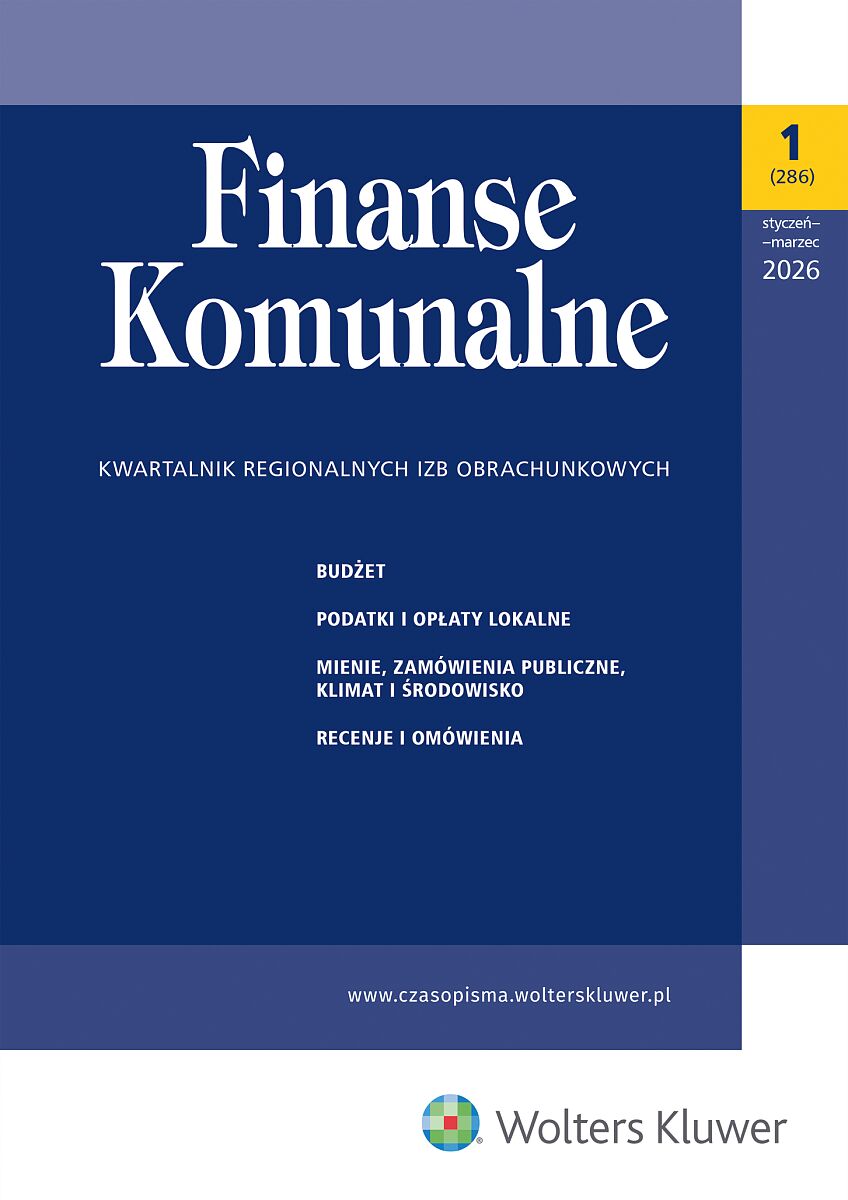 Finanse Komunalne - Nr 1/2026