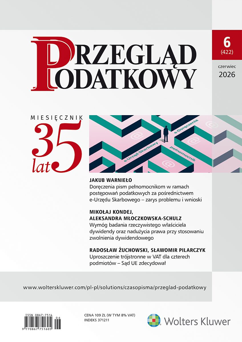 Przegląd Podatkowy - Nr 6/2026 422