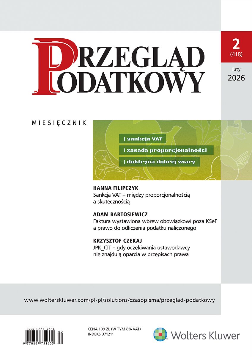 Przegląd Podatkowy - Nr 2/2026 418