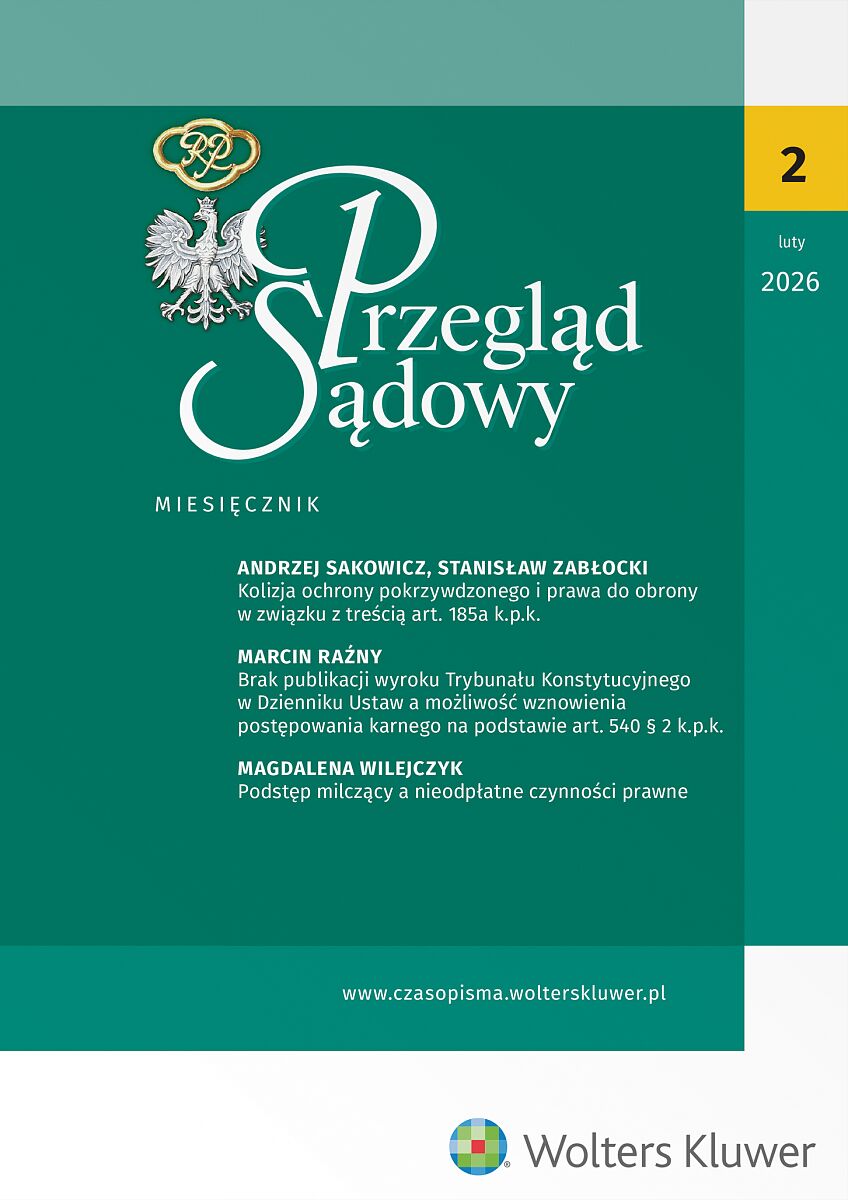 Przegląd Sądowy - Nr 2/2026