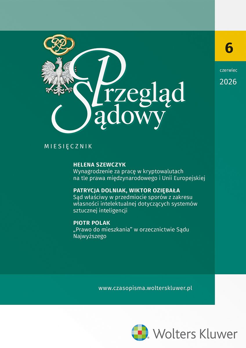 Przegląd Sądowy - Nr 6/2026