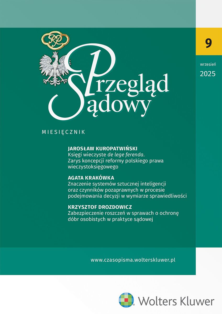 Przegląd Sądowy - Nr 9/2025