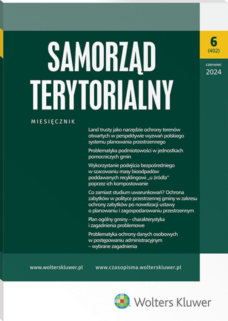Samorząd Terytorialny - Nr 6/2024