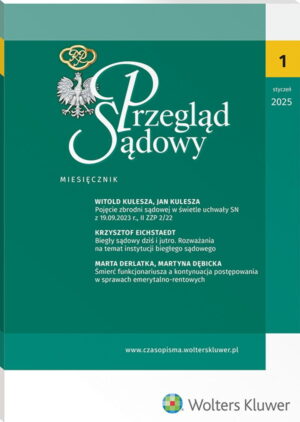 Przegląd Sądowy - Nr 1/2025