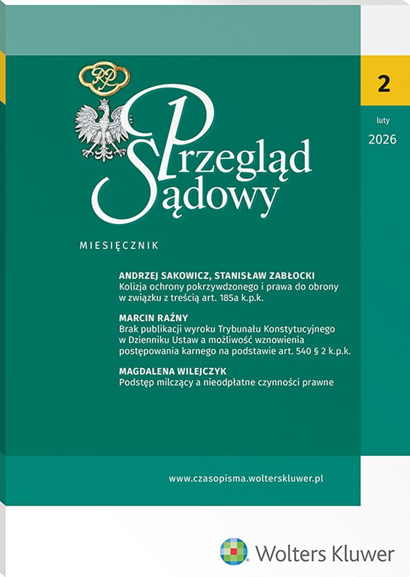 Przegląd Sądowy - Nr 2/2026