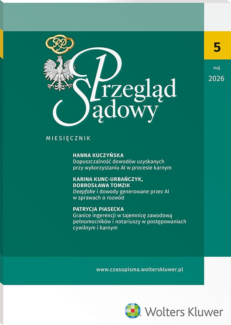 Przegląd Sądowy - Nr 5/2026