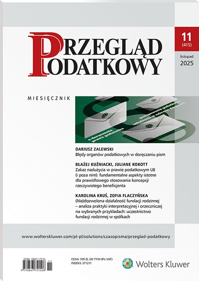 Przegląd Podatkowy - Nr 11/2025 415