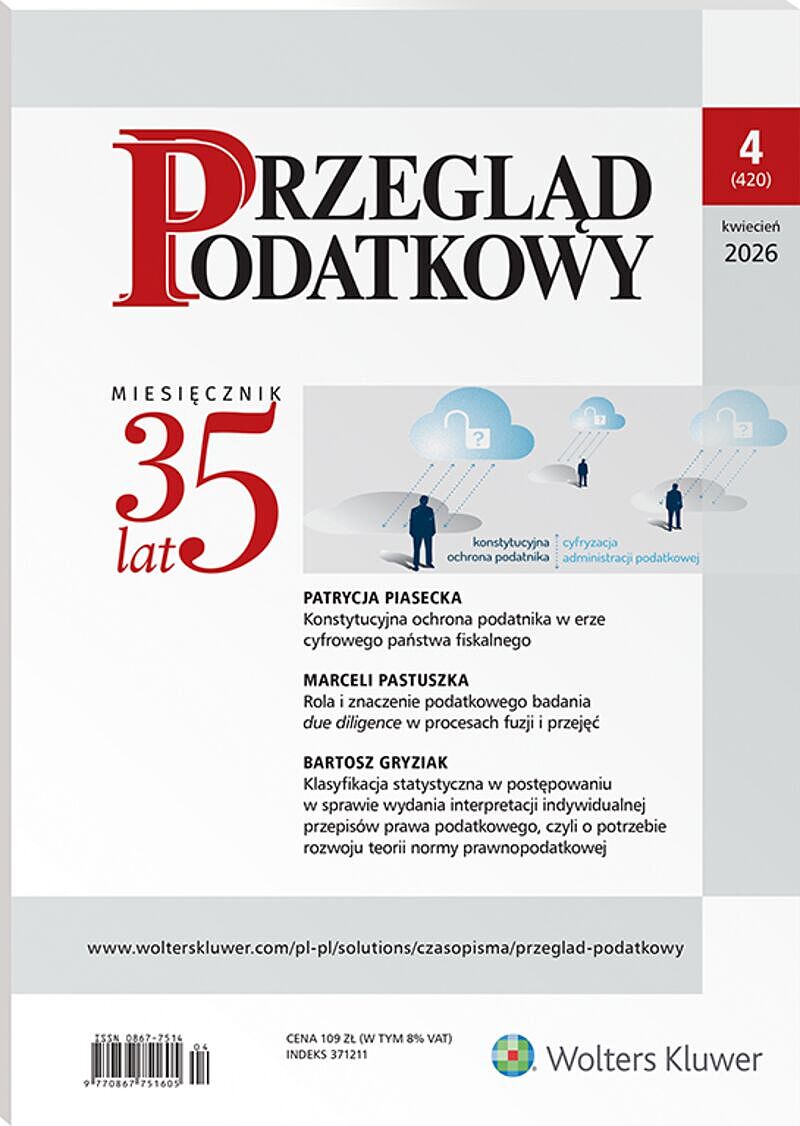 Przegląd Podatkowy - Nr 4/2026 420
