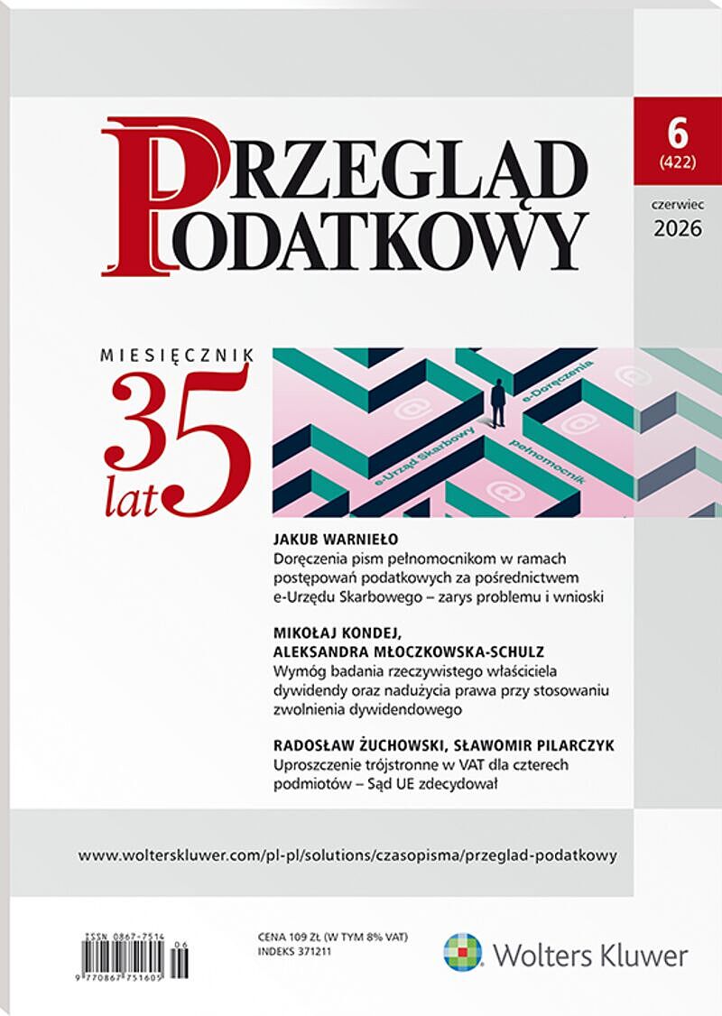 Przegląd Podatkowy - Nr 6/2026 422