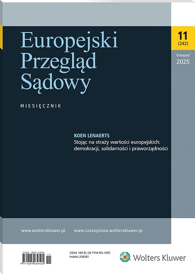 Europejski Przegląd Sądowy - Nr 11/2025 242