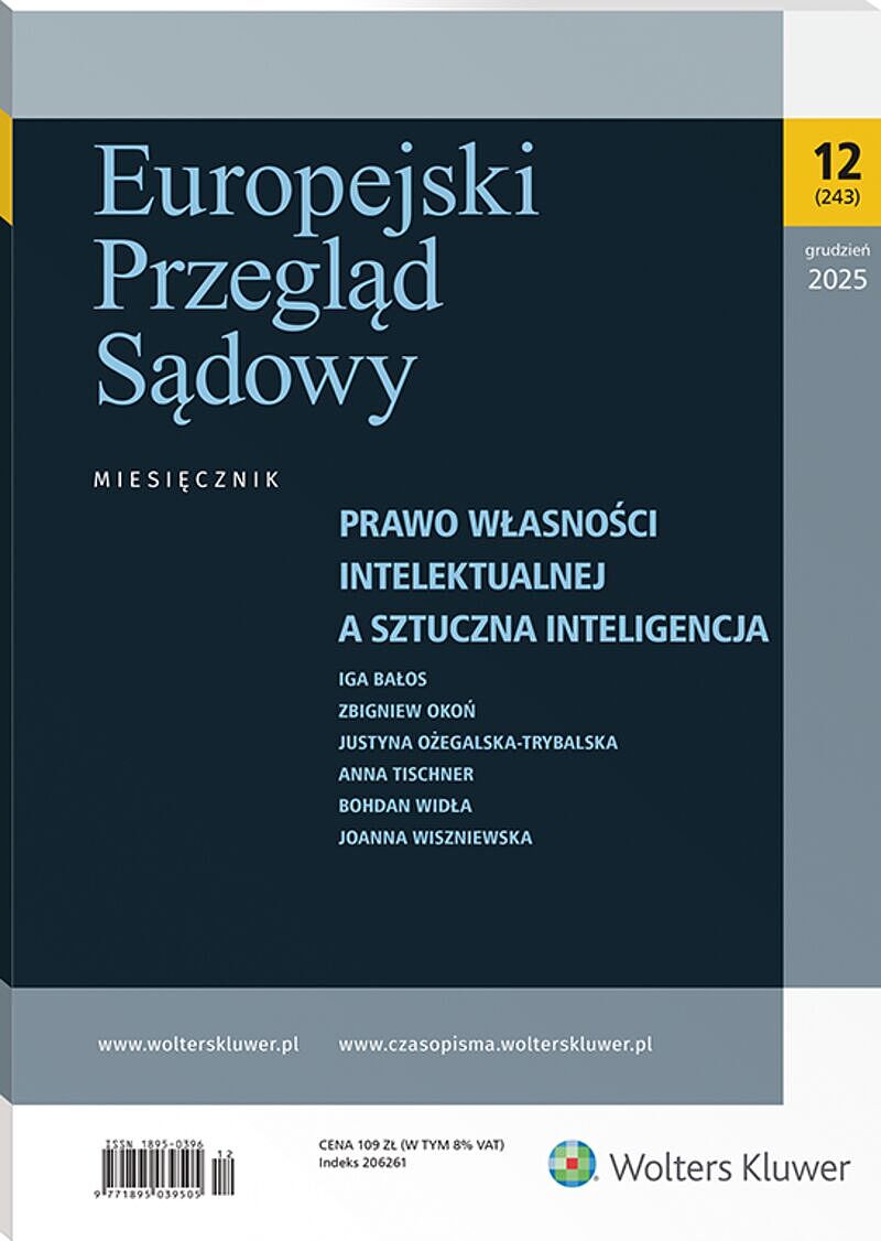 Europejski Przegląd Sądowy - Nr 12/2025 243