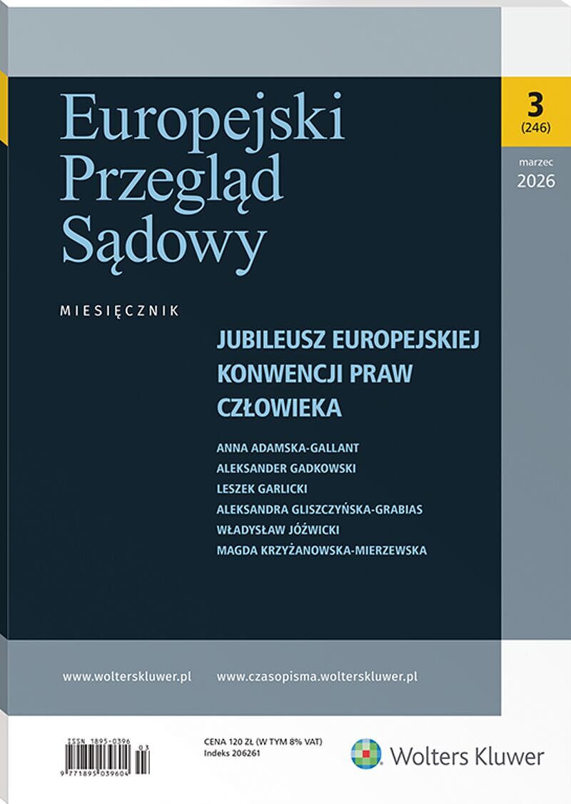 Europejski Przegląd Sądowy - Nr 3/2026 246
