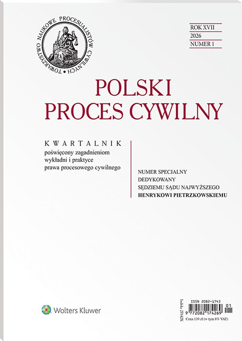 Polski Proces Cywilny - Nr 1/2026