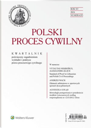Polski Proces Cywilny - Nr 4/2024