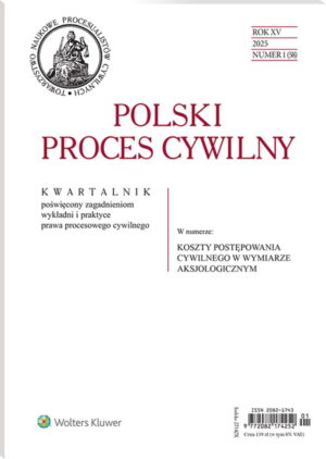 Polski Proces Cywilny - Nr 1/2025