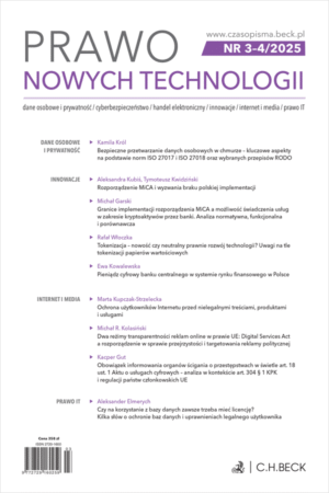 Prawo Nowych Technologii Nr 3-4/2025