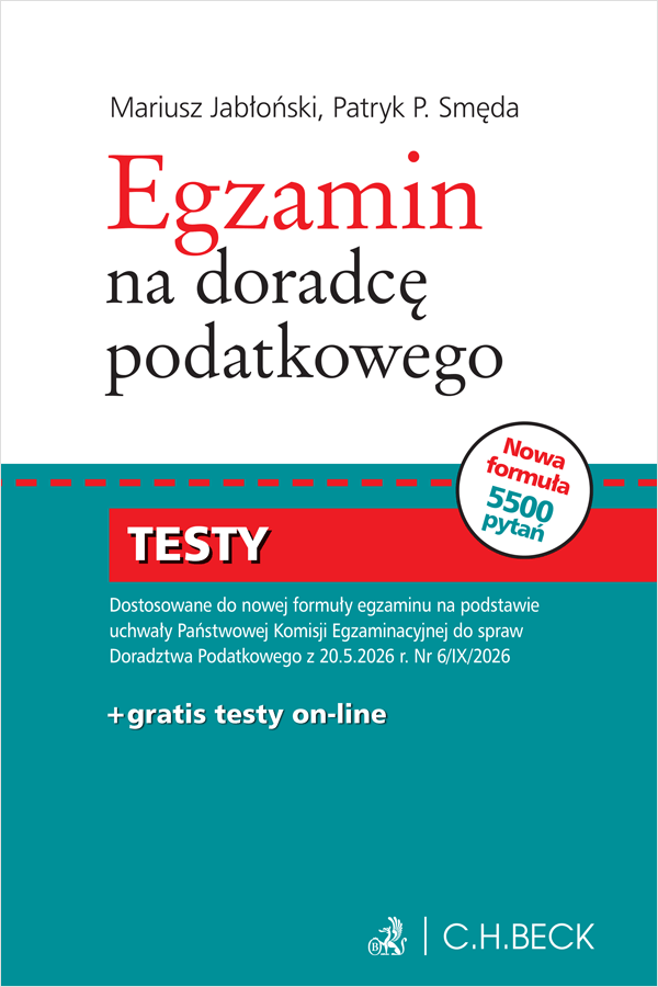 Testy | Egzamin na doradcę podatkowego. Część pisemna + 3-miesięczny dostęp do testów online