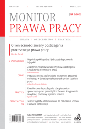 Monitor Prawa Pracy Nr 2/2026