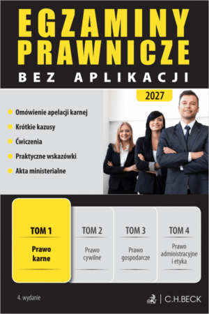 Egzaminy Prawnicze bez aplikacji 2027. Tom 1. Prawo karne