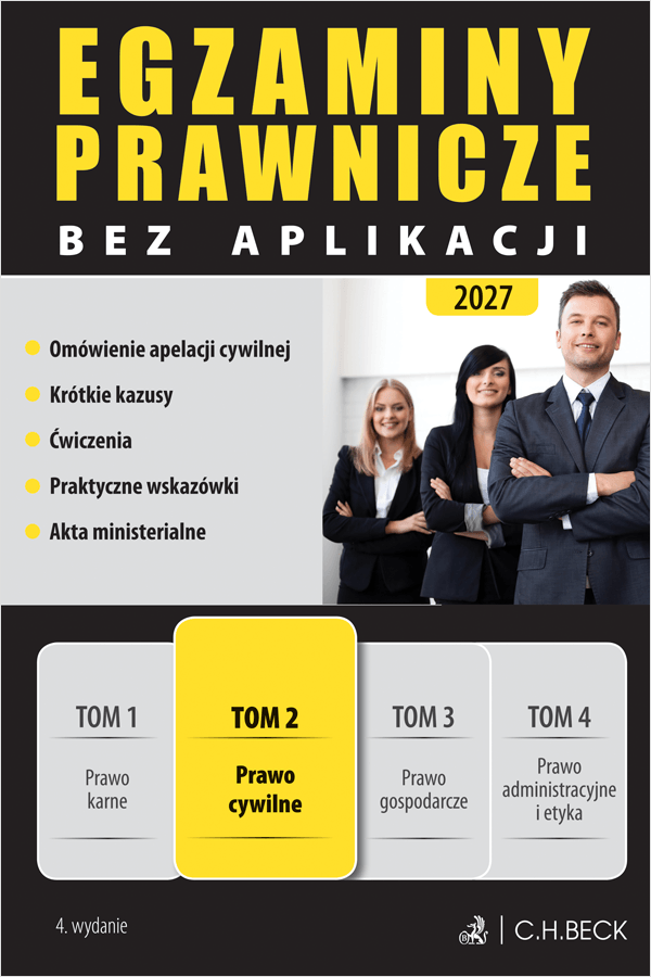 Egzaminy Prawnicze bez aplikacji 2027. Tom 2. Prawo cywilne