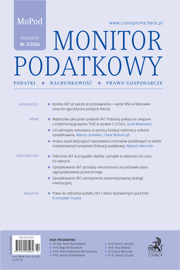 Monitor Podatkowy Nr 2/2026
