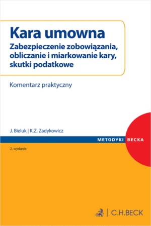 Kara umowna. Zabezpieczenie zobowiązania, obliczanie i miarkowanie kary, skutki podatkowe. Komentarz praktyczny