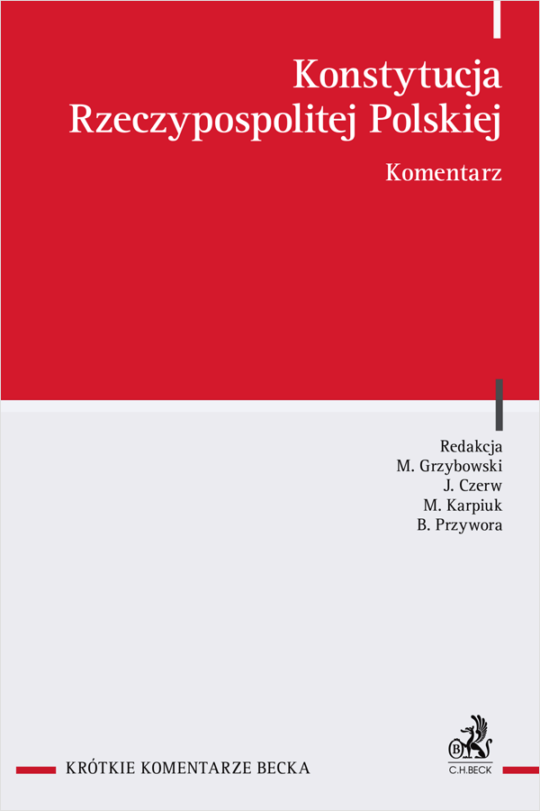 Konstytucja Rzeczypospolitej Polskiej. Komentarz