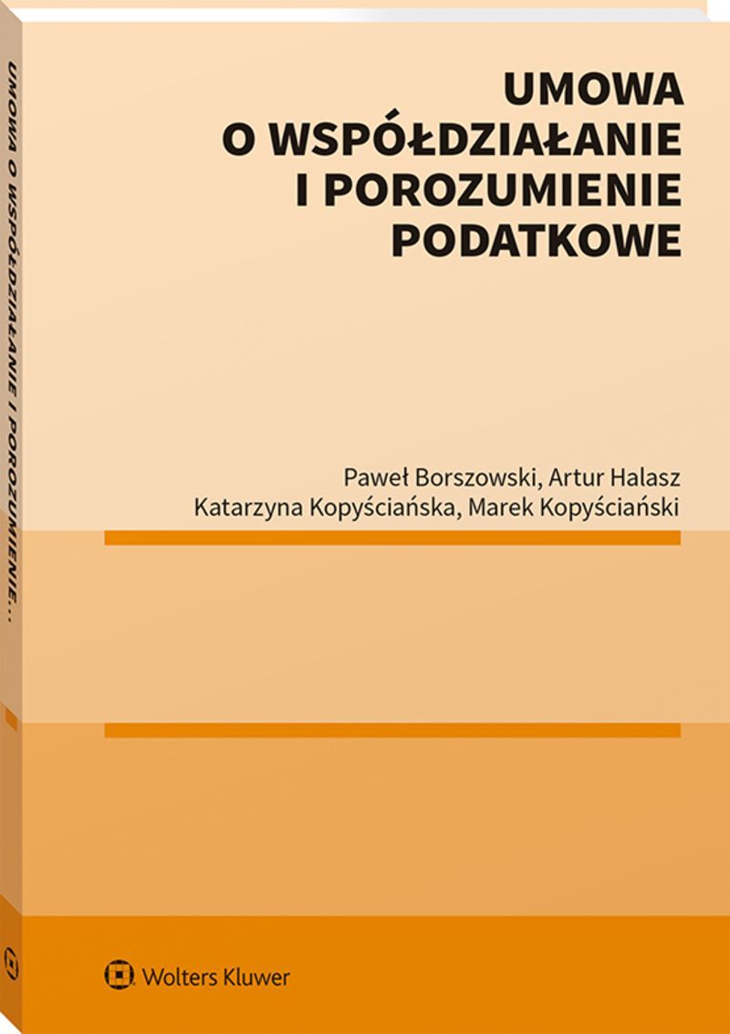 Umowa o współdziałanie i porozumienie podatkowe