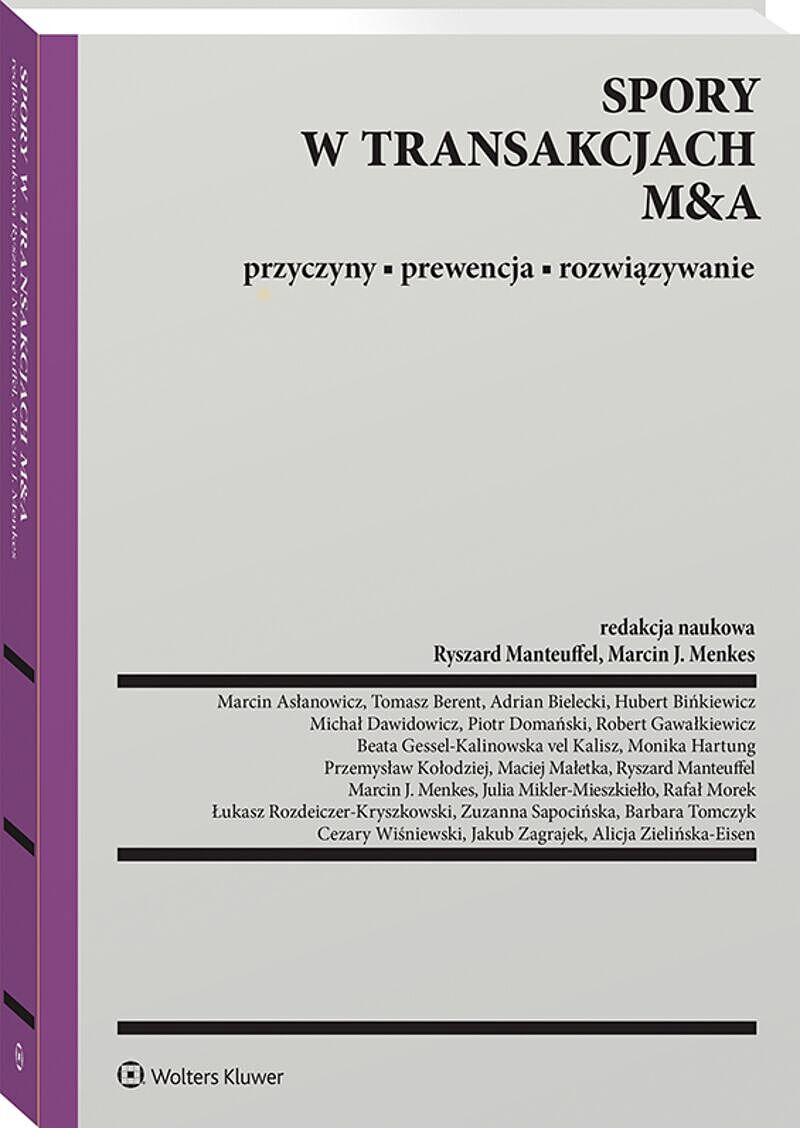 Spory w transakcjach M&A [PRZEDSPRZEDAŻ]