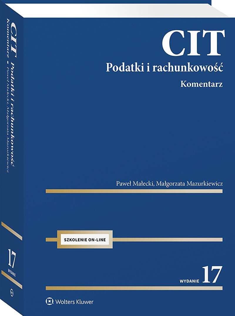 CIT. Komentarz. Podatki i rachunkowość