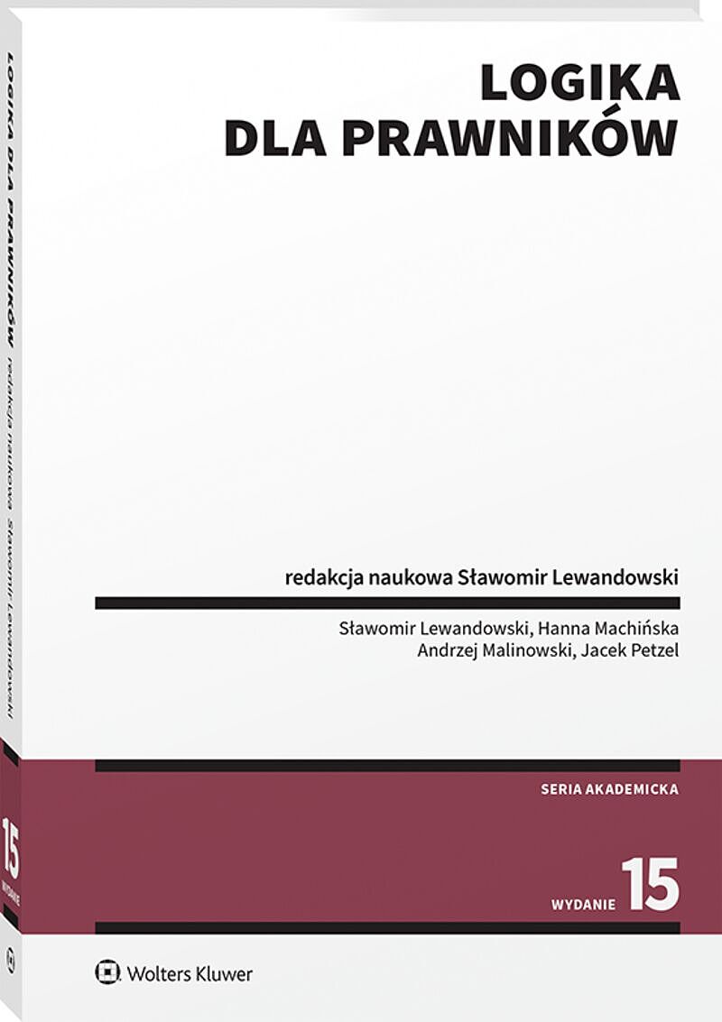 Logika dla prawników [PRZEDSPRZEDAŻ]